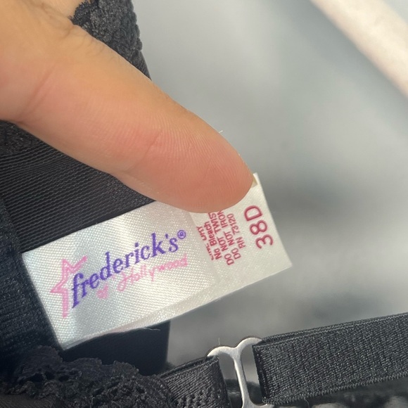 Frederick’s of Hollywood Lingerie Corset Lace Tank Top 38D - Picture 6 of 7